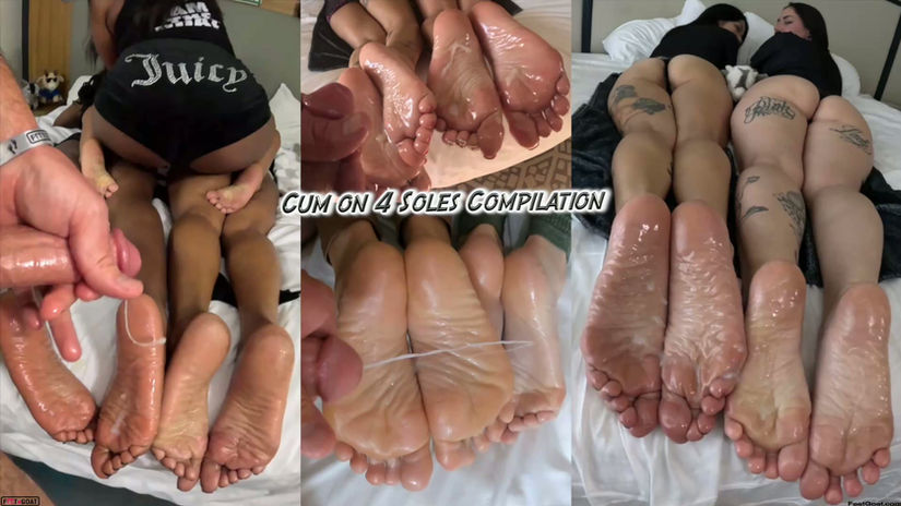 Cum on 4 Soles Compilation!
